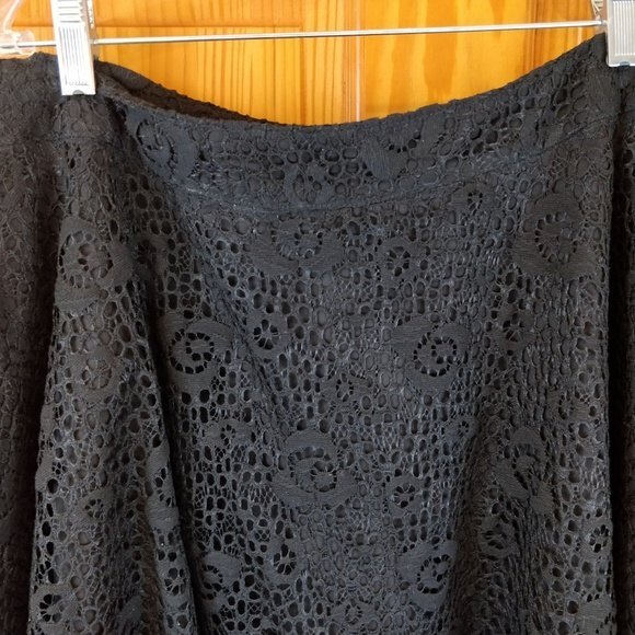 Cirana Lace Overly Skirt With Ribbon Belt LG - Picture 4 of 7